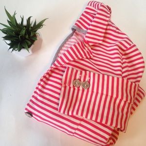 Anthropologie Olive & Oak Striped Women's Blazer